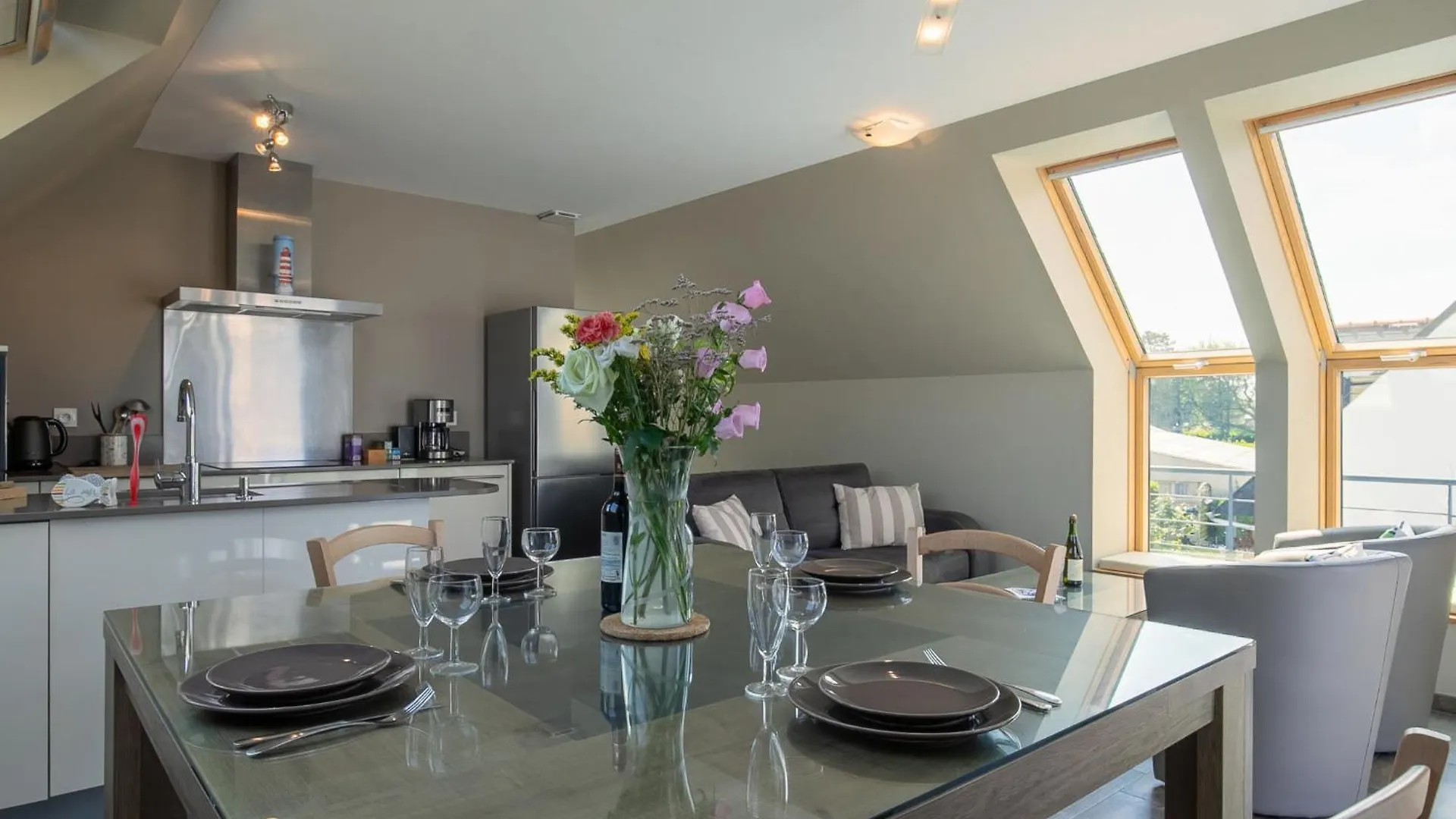 Apartment Les Chardons Bleus 2 - Brp205 By Interhome ブリニョガン・プラージュ